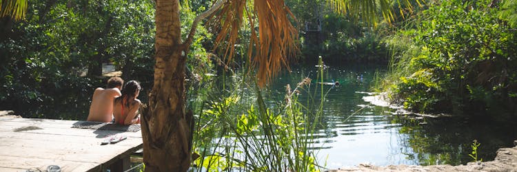 Tulum jungle en cenotes fietsen privétour van een hele dag